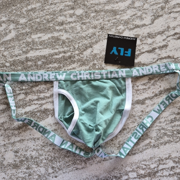 Andrew Christian Men's FLY Jockstrap Underwear Size XL NEW - Picture 1 of 2